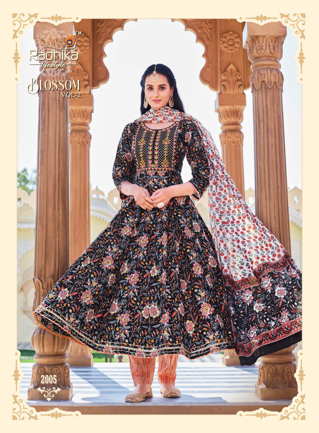 Radhika Blossom Vol 2 Wholesale Readymade Cotton Salwar Suits